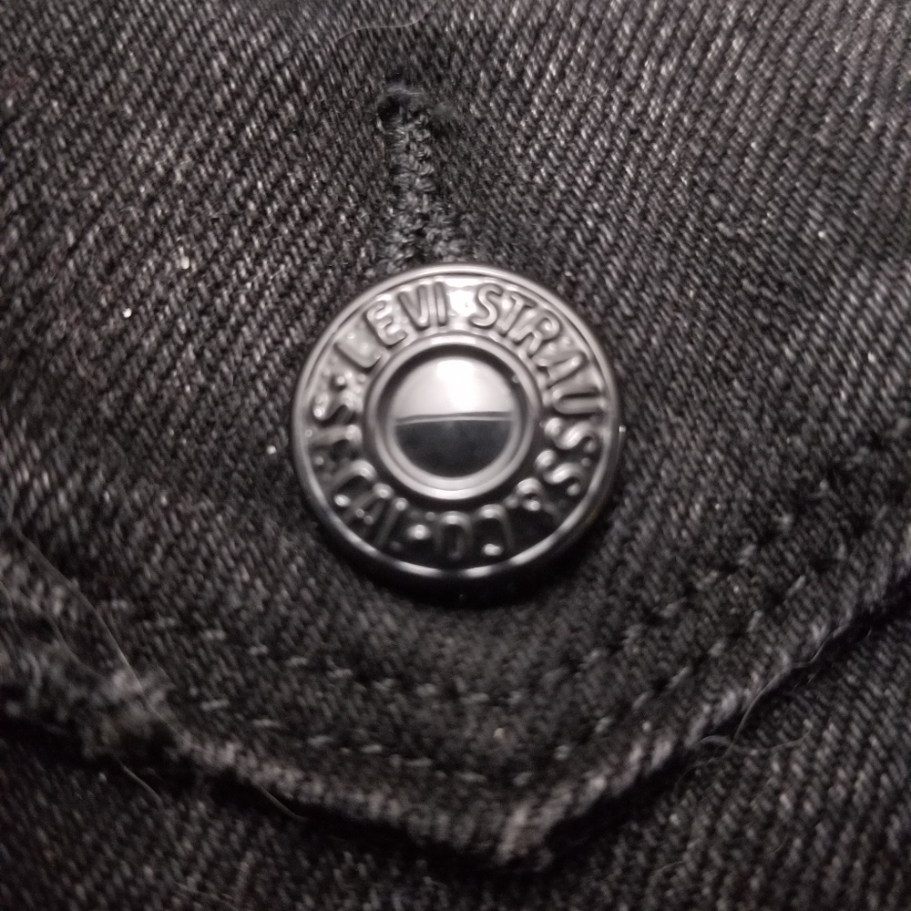 Levi's jean / denim sherpa jacket ꔫ - Picture 6 of 8